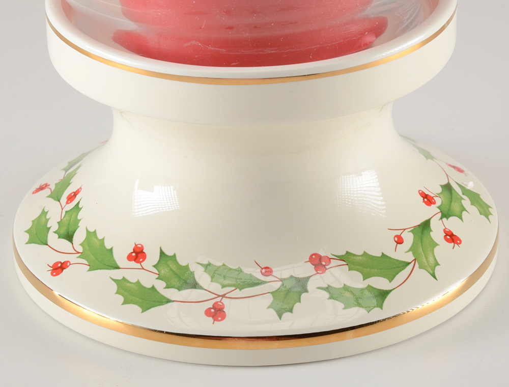 Collection of Lenox Holiday Decorative Pieces