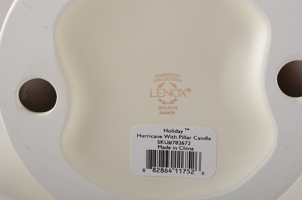 Collection of Lenox Holiday Decorative Pieces