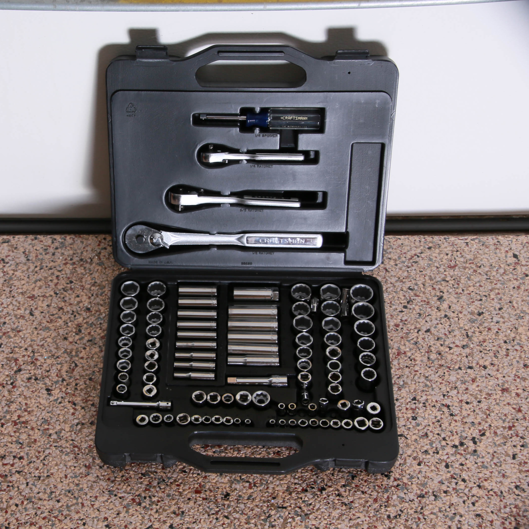 Sears Craftman Ratchet Set and Stanley Screwdriver Set