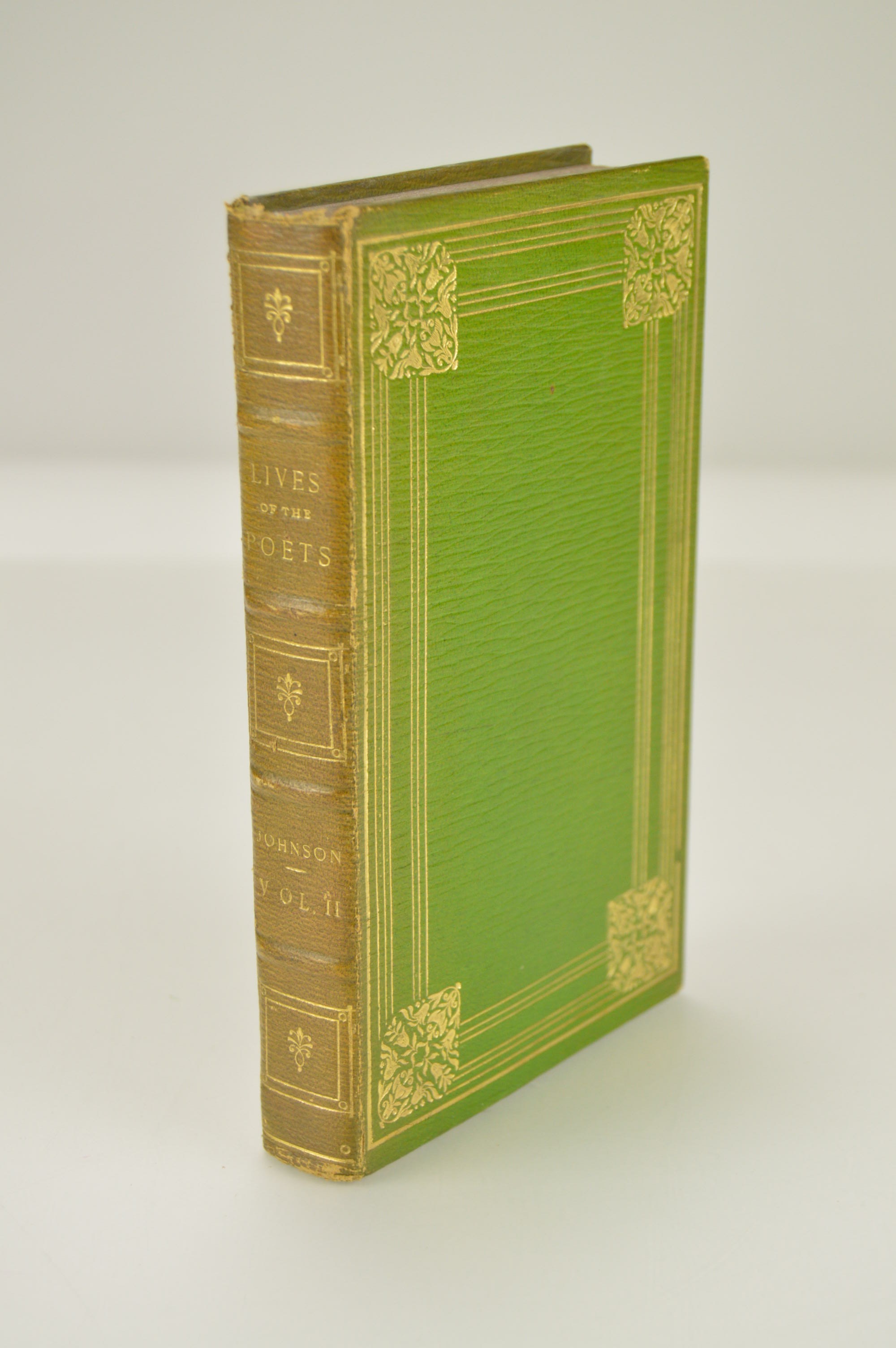 Antique Book Set "Lives of the Poets" by Samuel Johnson