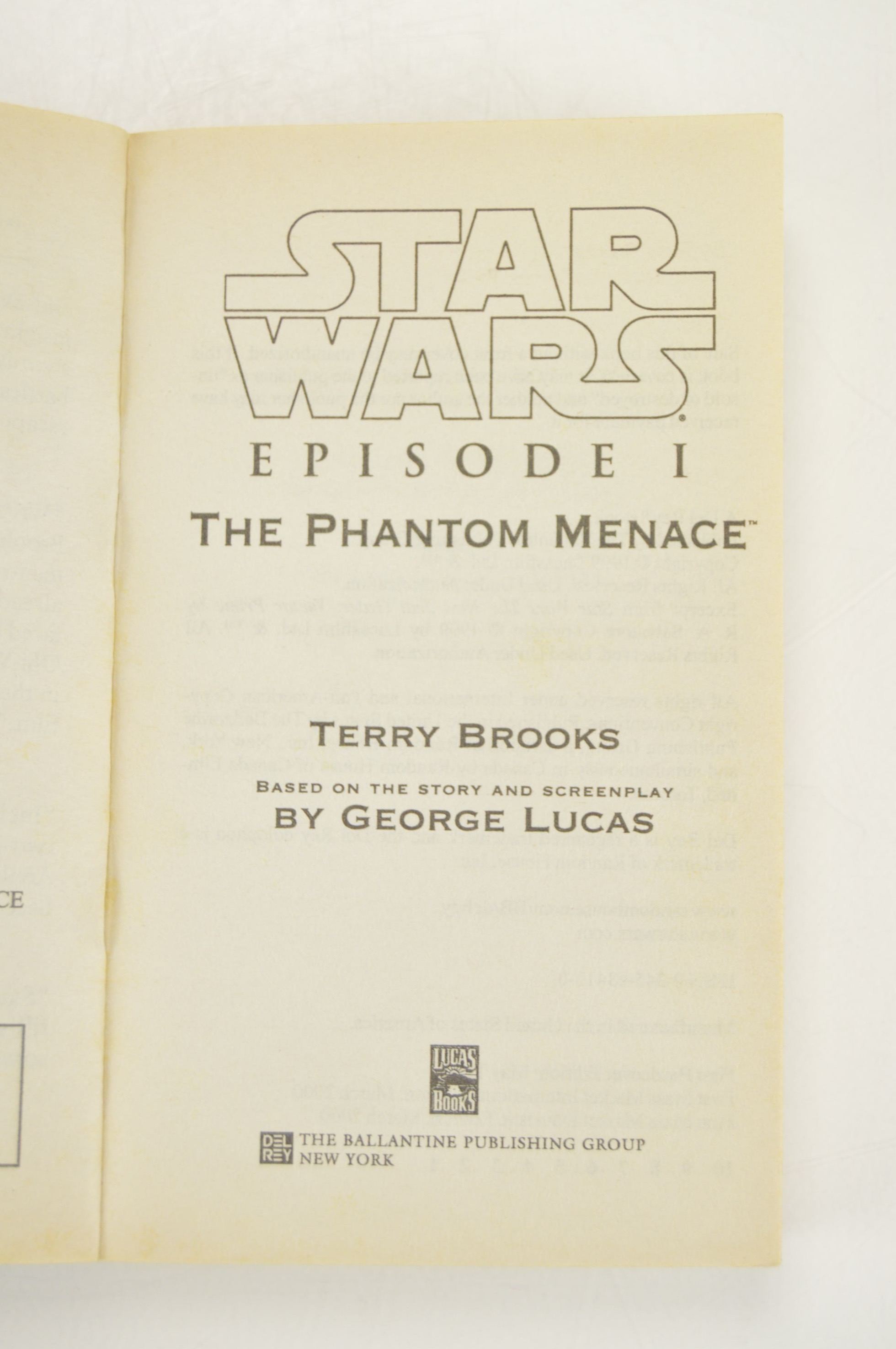 First Edition Star Wars Paperbacks