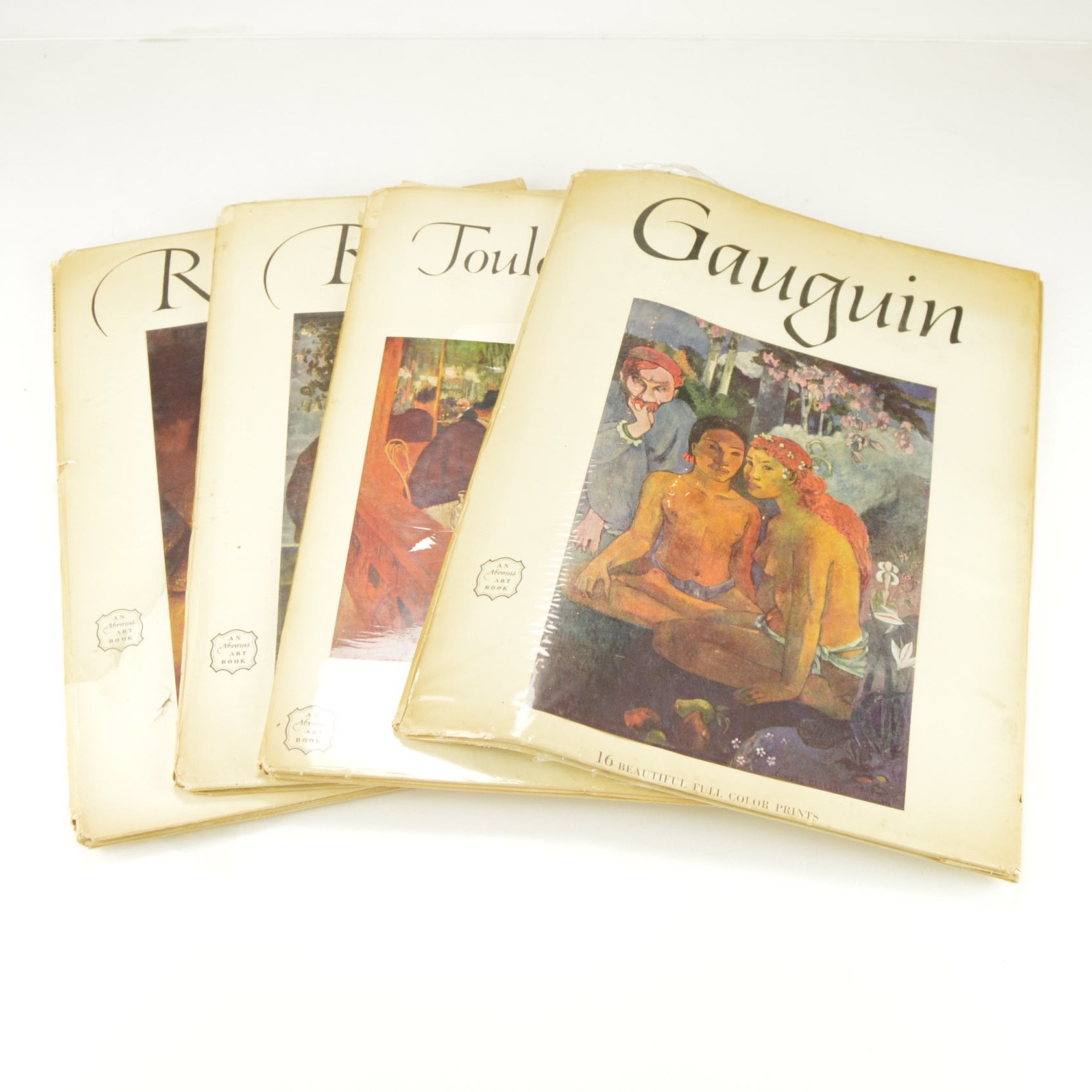 Abrams Art Books Featuring Toulouse-Lautrec, Gauguin, Rembrandt, and Rubens