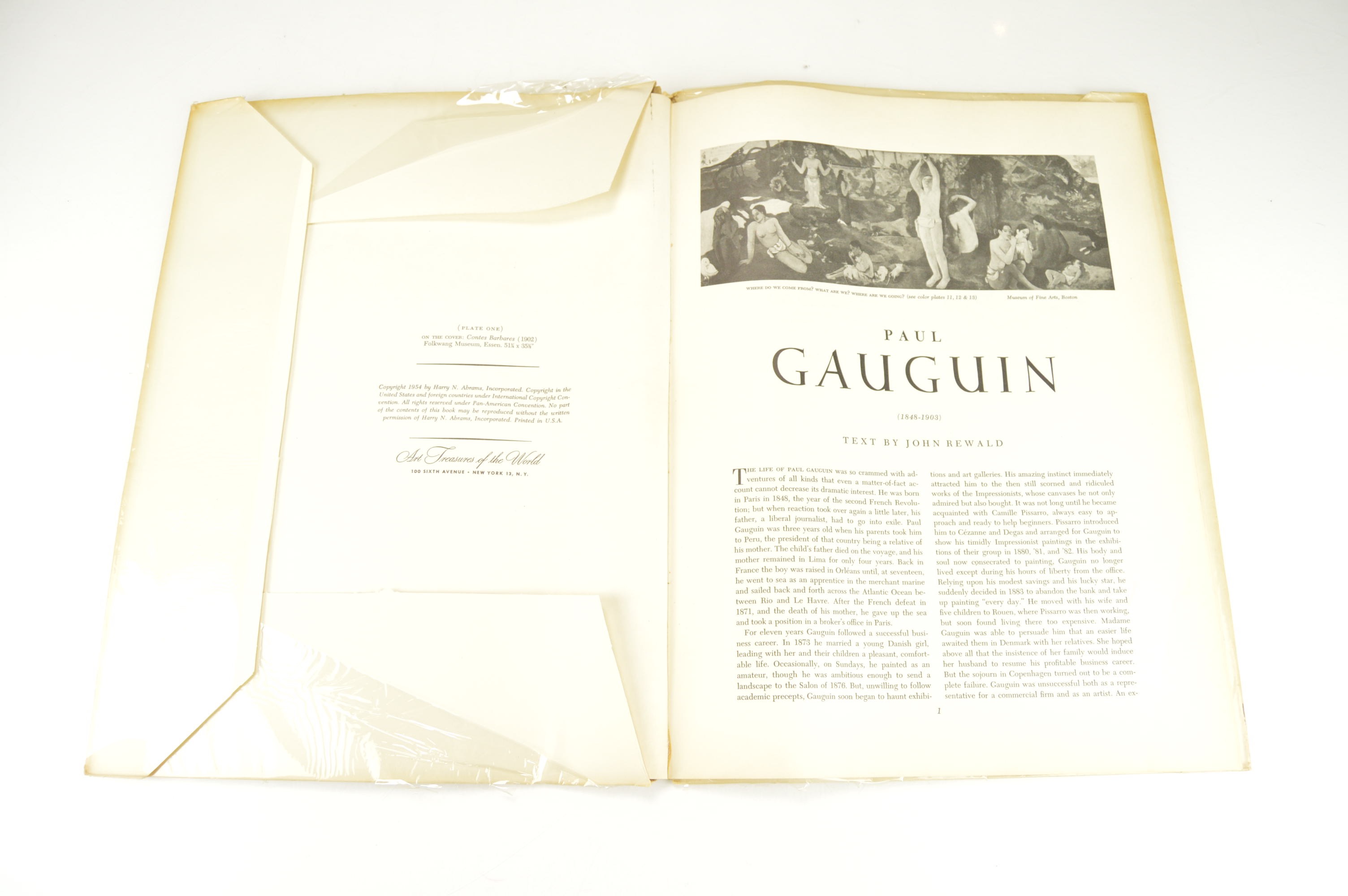 Abrams Art Books Featuring Toulouse-Lautrec, Gauguin, Rembrandt, and Rubens