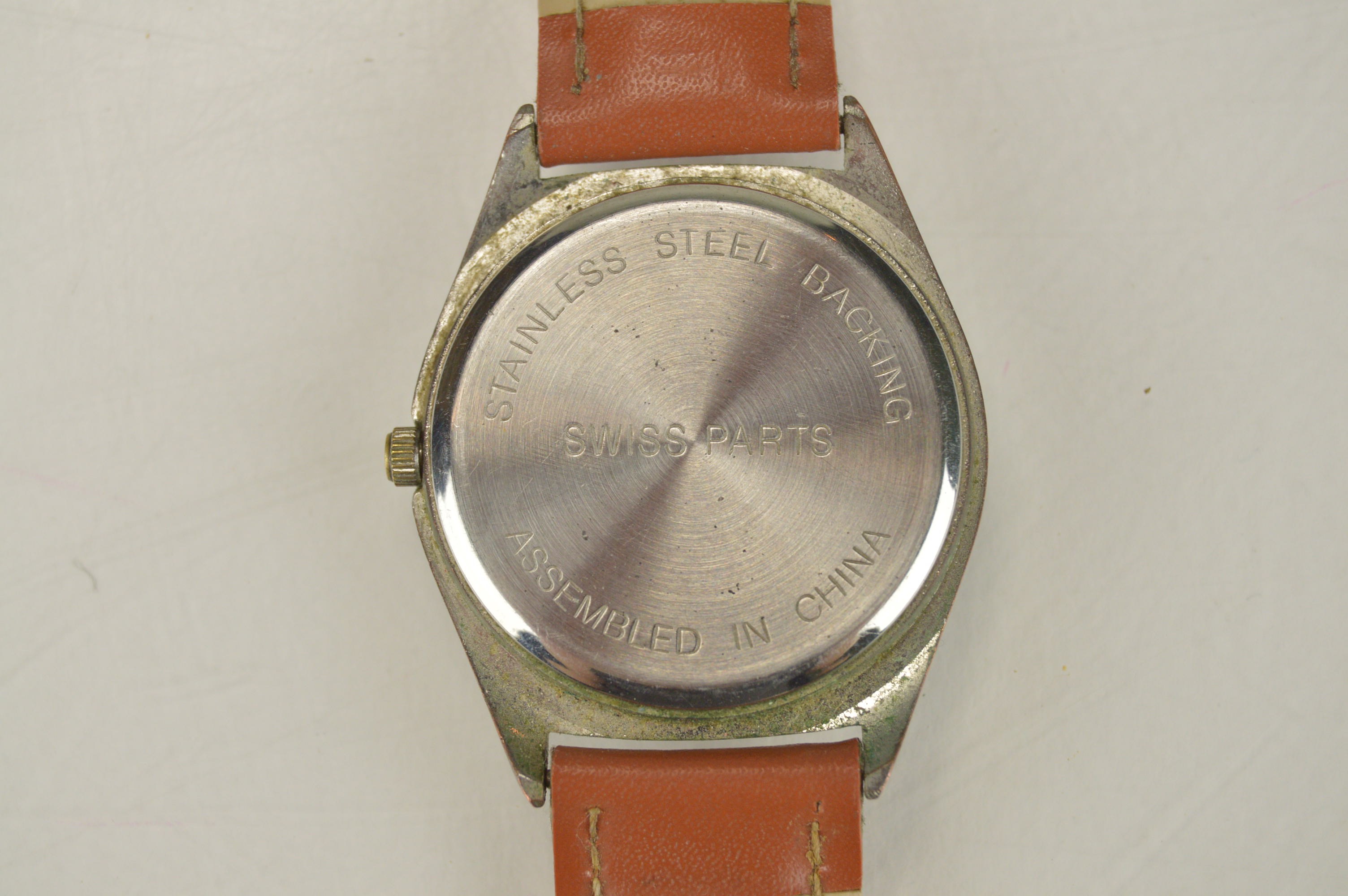 Men's Watches with Brown and Black Leather Bands