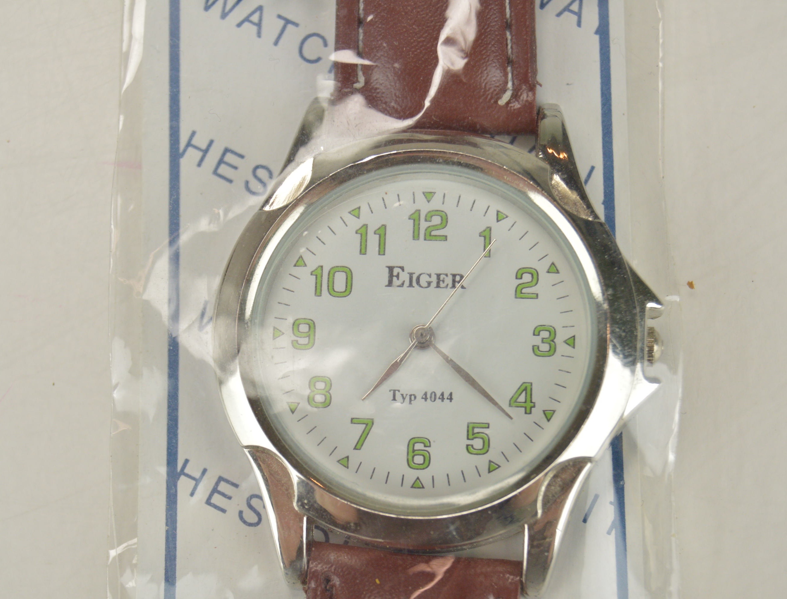 Men's Watches with Brown and Black Leather Bands