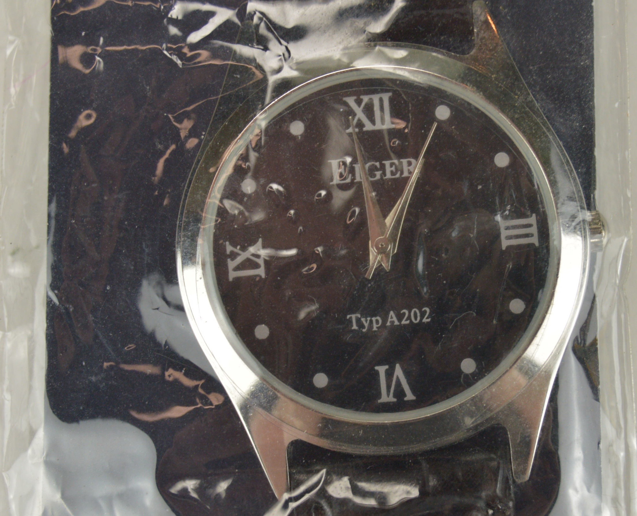 Men's Watches with Brown and Black Leather Bands