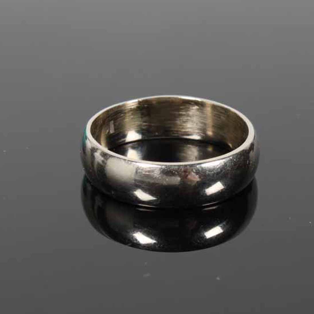 10K White Gold Keepsake Wedding Band Ring