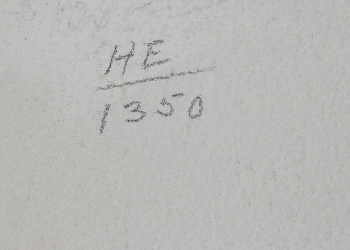 Original Watercolor "The Shore Road" by Frank F. English