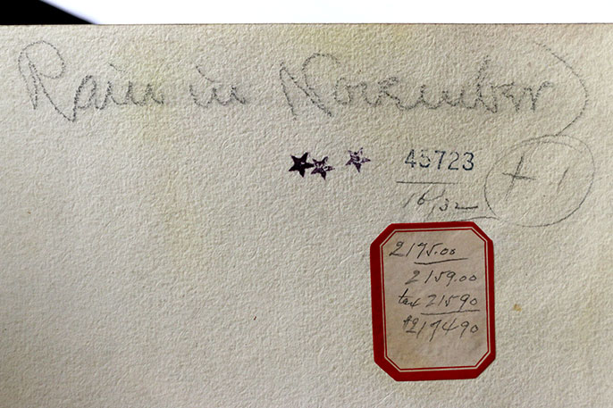 Original Watercolor "Rain in November" by Frank F. English