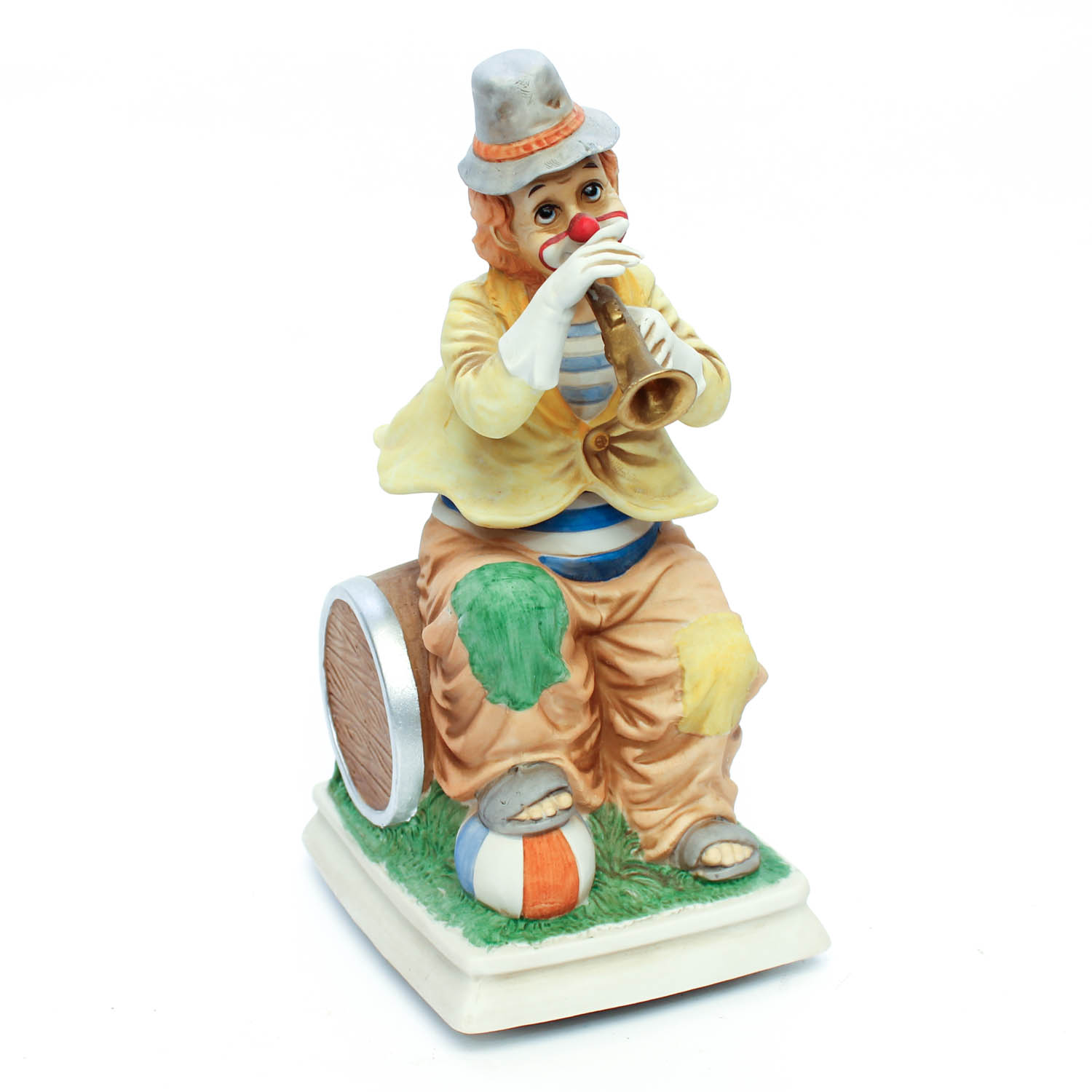 Trio of Melody in Motion Musical Clown Figurines