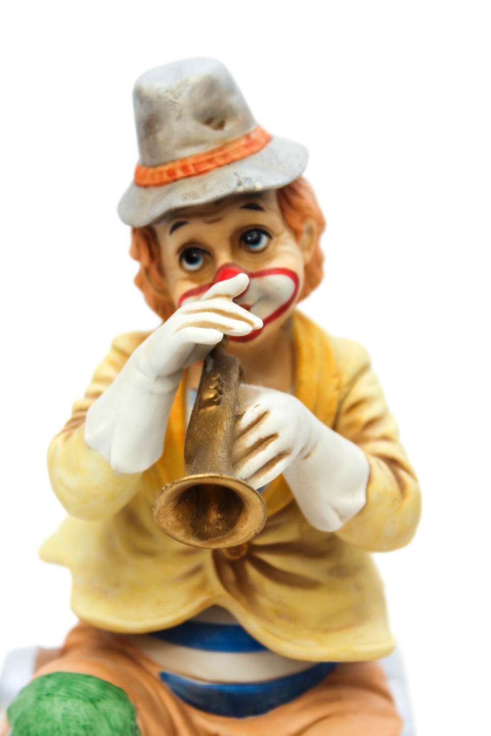 Trio of Melody in Motion Musical Clown Figurines