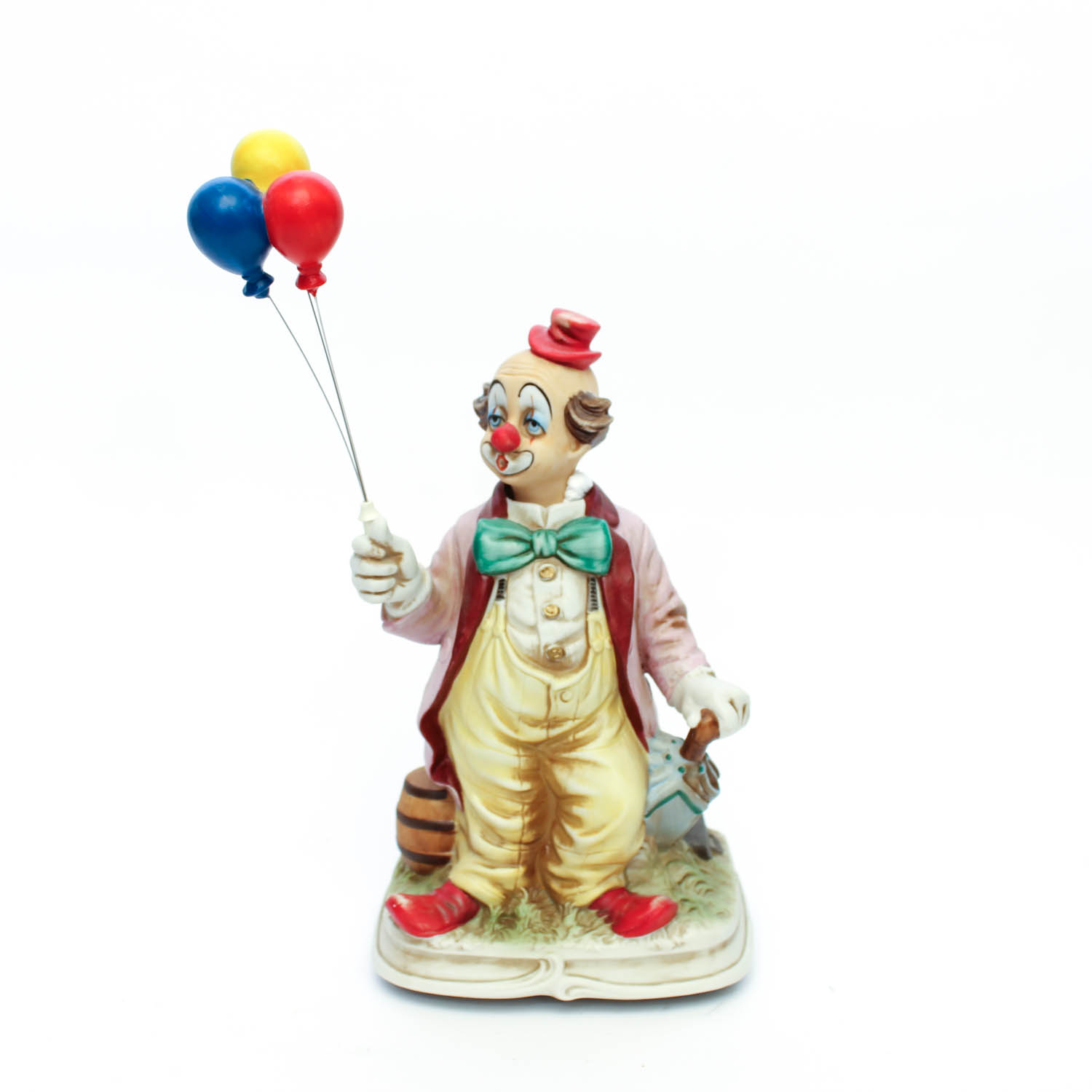 Trio of Melody in Motion Musical Clown Figurines