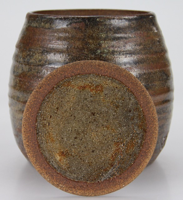 Greg Seigel Handmade Glazed Urn with Lid