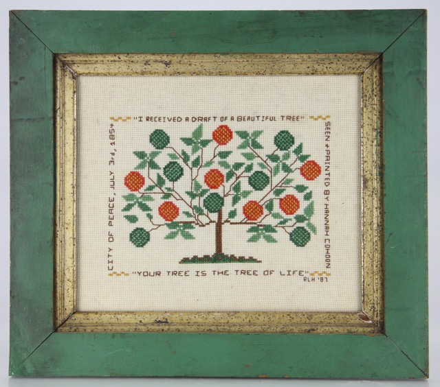 Framed Cross Stitch Art