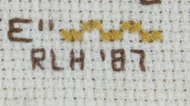 Framed Cross Stitch Art