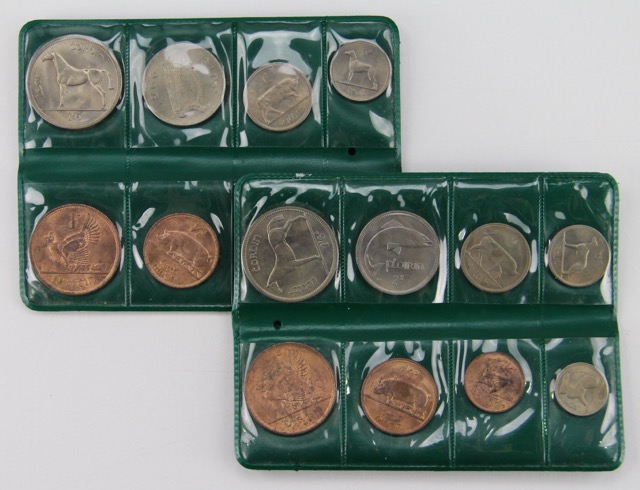 Vintage Irish Coin Sets