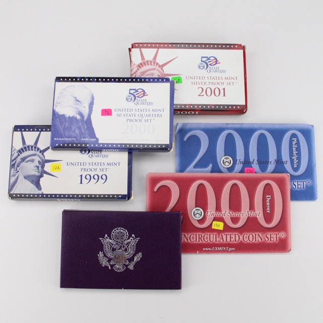 United States Proof and Uncirculated Mint Coin Sets
