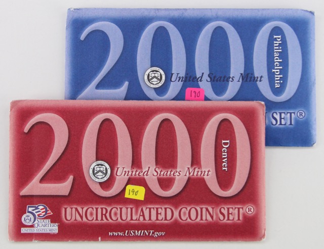 United States Proof and Uncirculated Mint Coin Sets