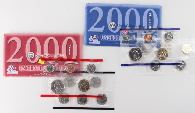 United States Proof and Uncirculated Mint Coin Sets