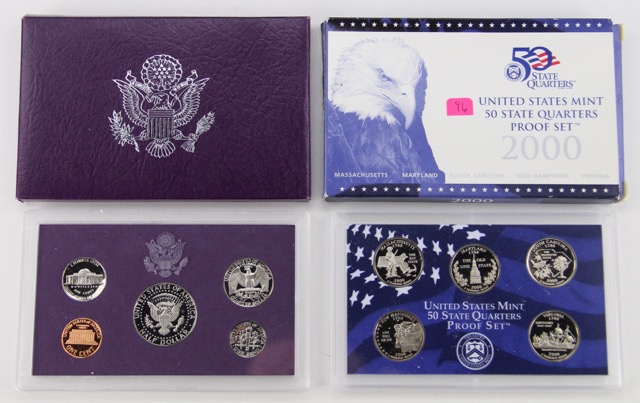 United States Proof and Uncirculated Mint Coin Sets