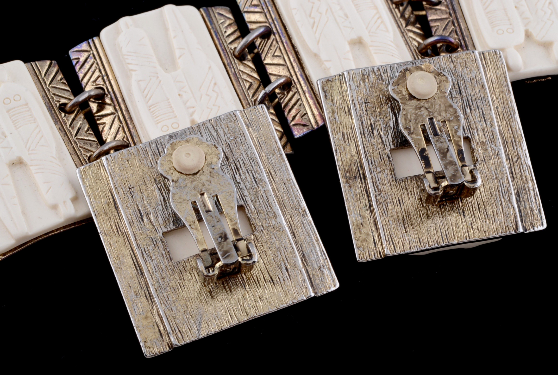 Vintage Laurel Burch Bracelet and Earrings