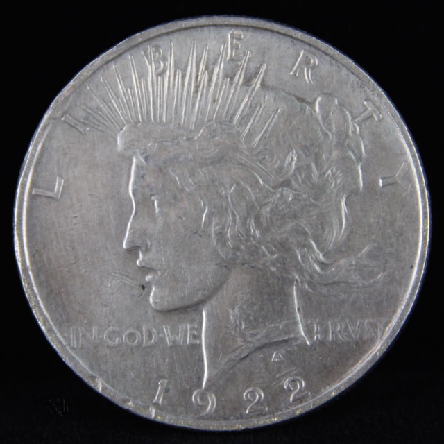 1922 Peace Silver Dollar