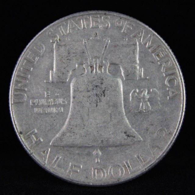 Trio of Benjamin Franklin Half Dollars