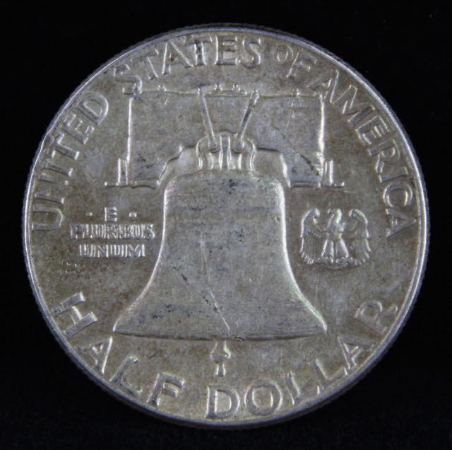 Trio of Benjamin Franklin Half Dollars