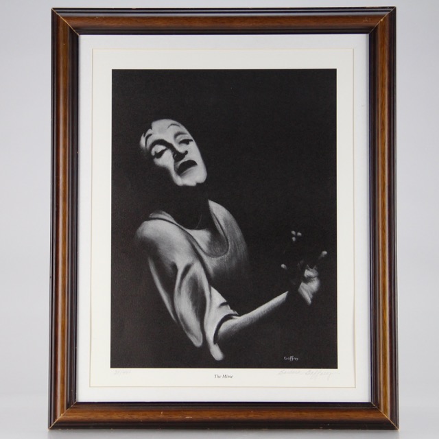 Signed Limited Edition "The Mime" by Barbara Gaffney