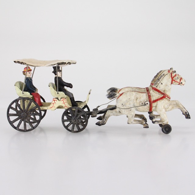 Cast Iron Antique Carriage Toy