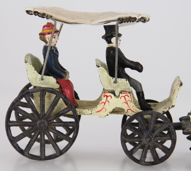 Cast Iron Antique Carriage Toy