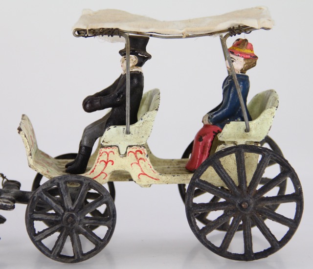 Cast Iron Antique Carriage Toy