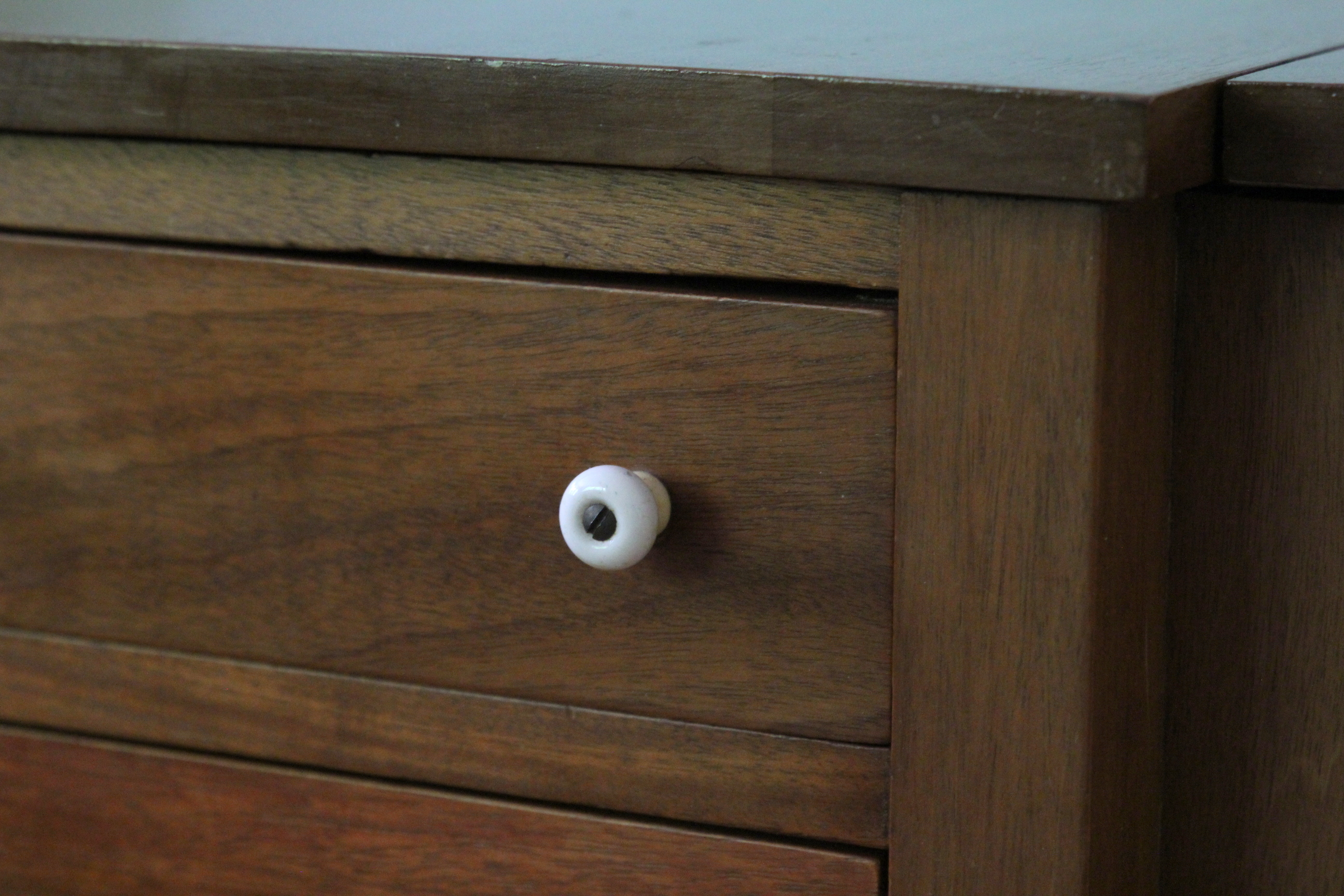 Martha Washington Walnut Sewing Table