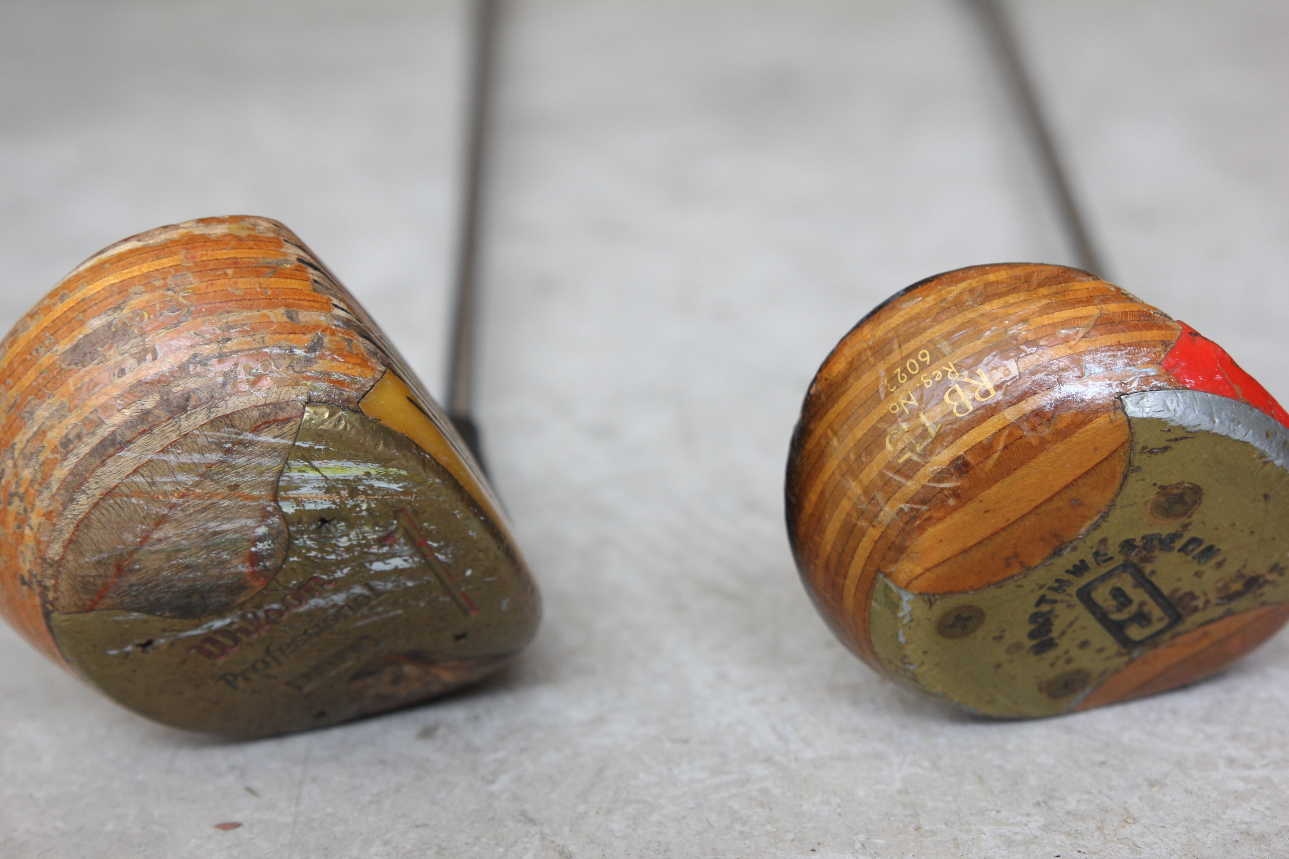 Vintage Wilson Golf Clubs