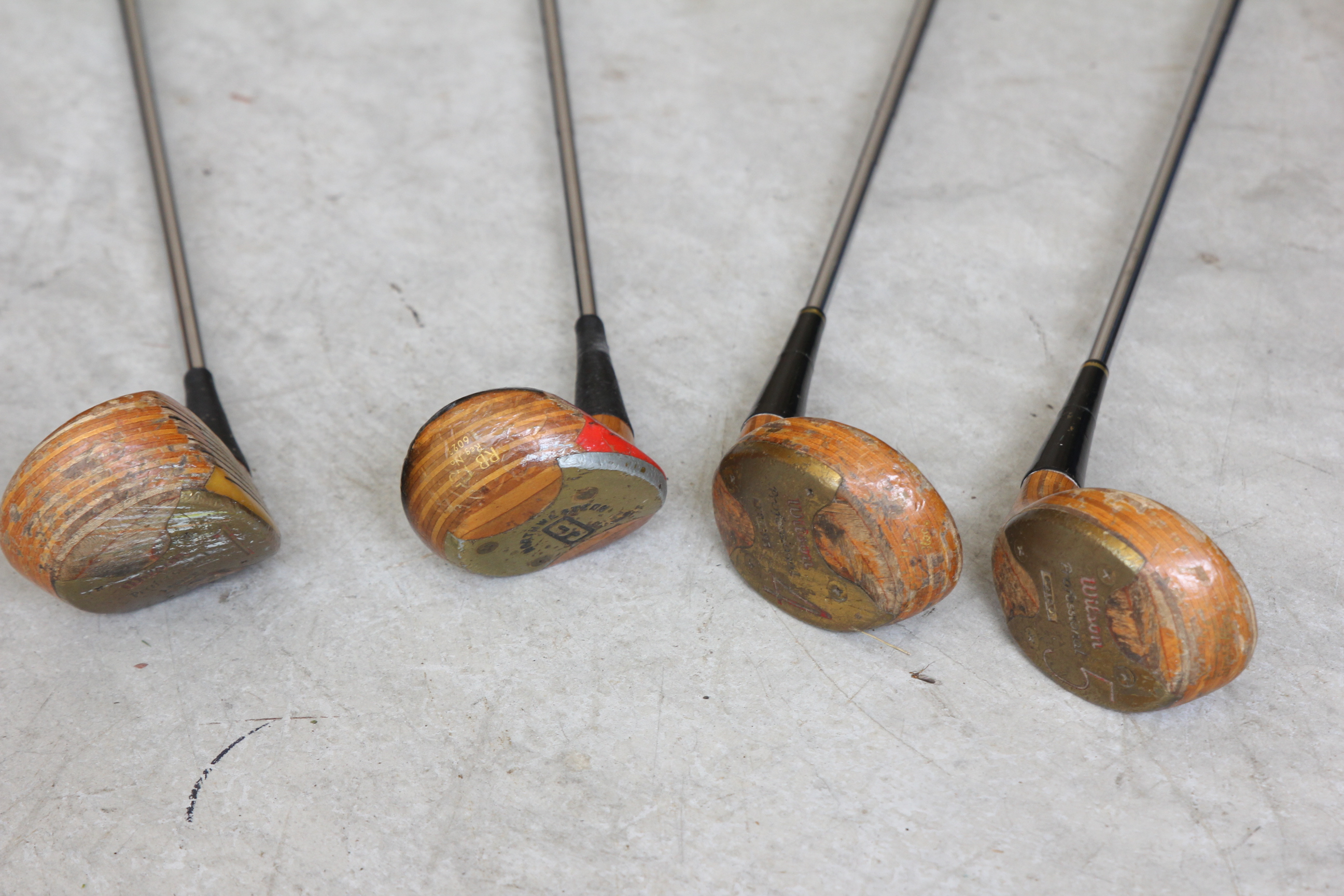 Vintage Wilson Golf Clubs