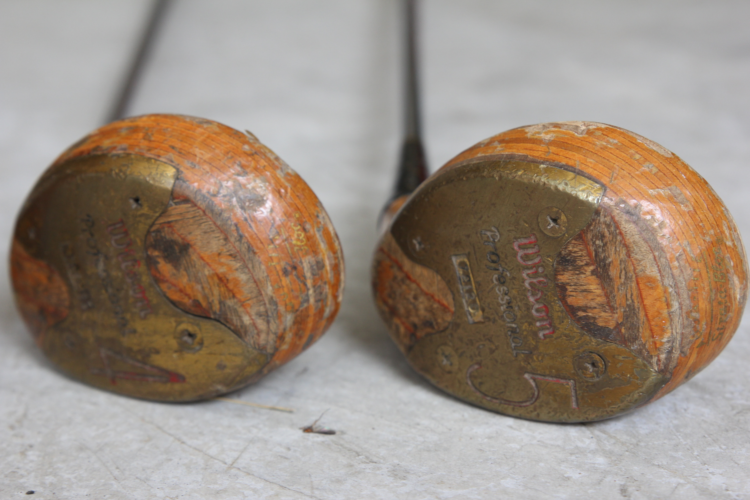 Vintage Wilson Golf Clubs