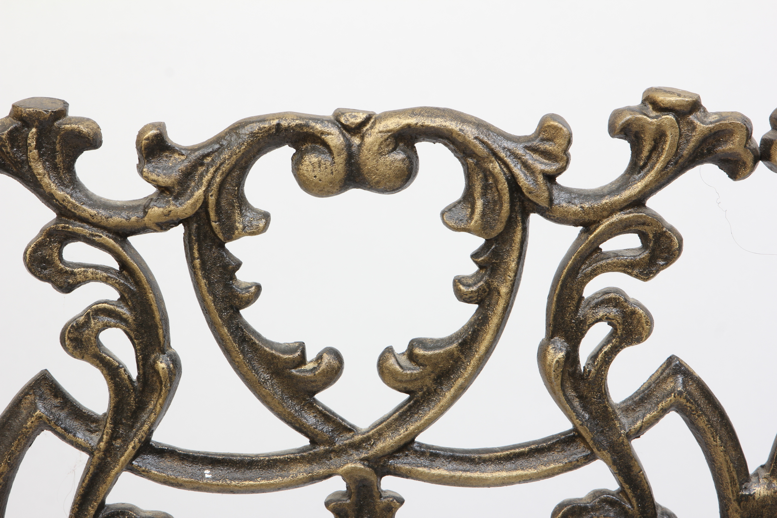 Cast Aluminum Fireplace Screen