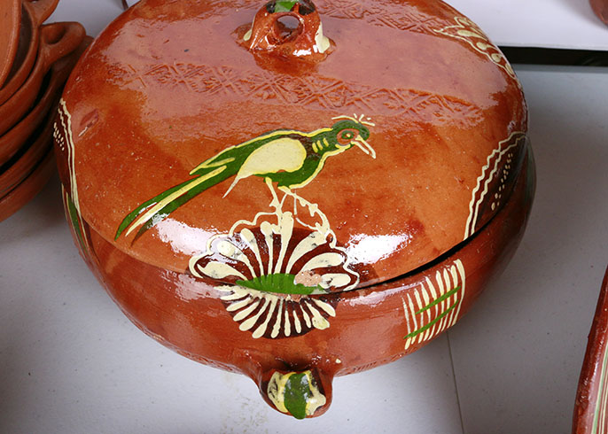 Assorted Set of Mexican Pottery Tableware