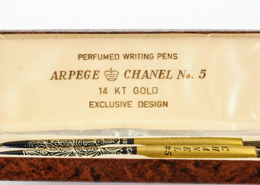 Pair of Arpege Chanel No. 5 Pens