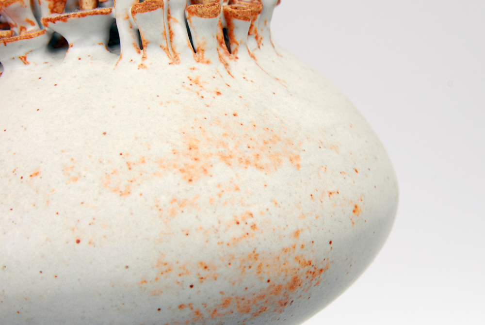 Paulus Berensohn Mushroom Pottery Vessel