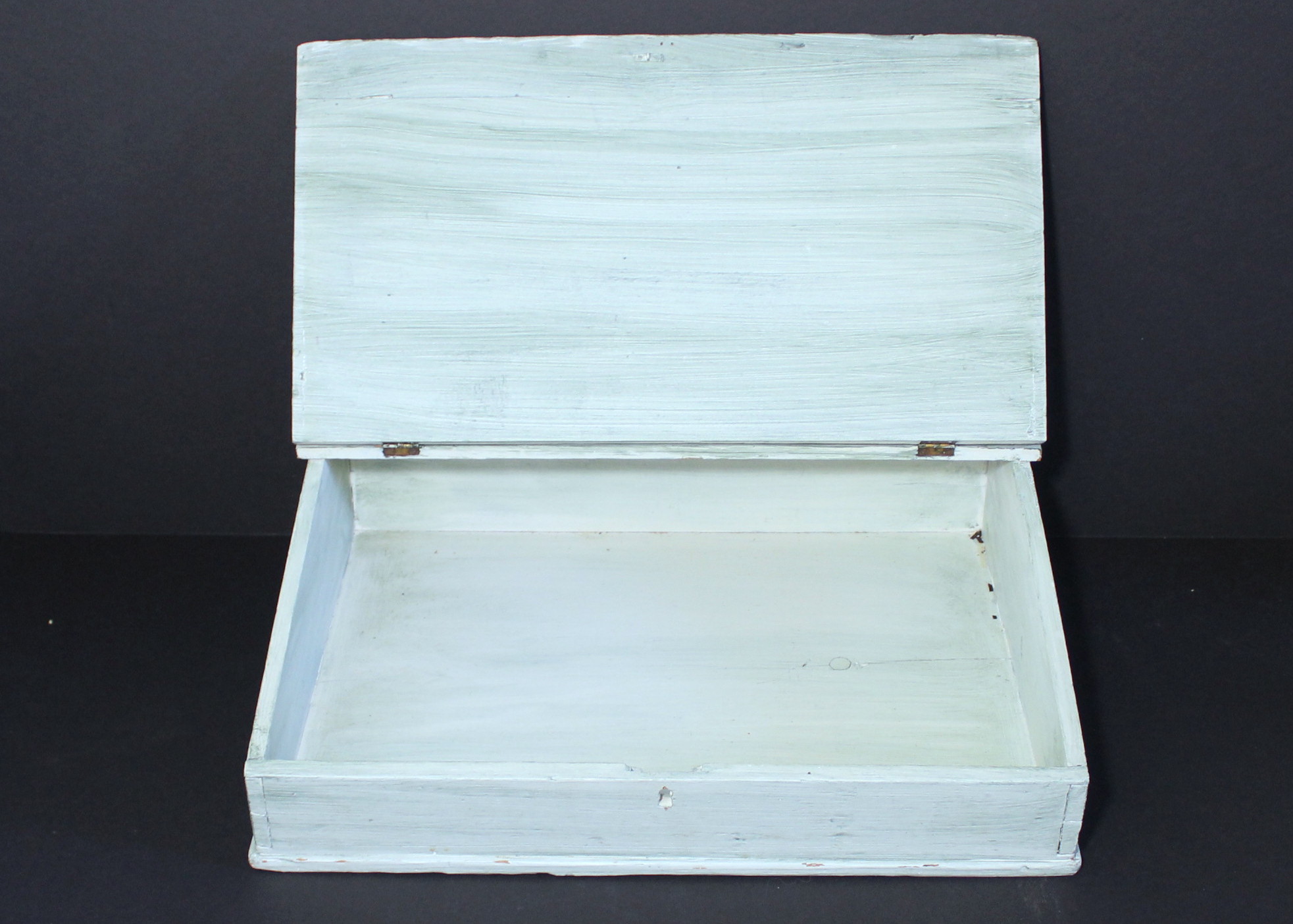 Vintage Writing Desk and Antique Sterling Picture Frame