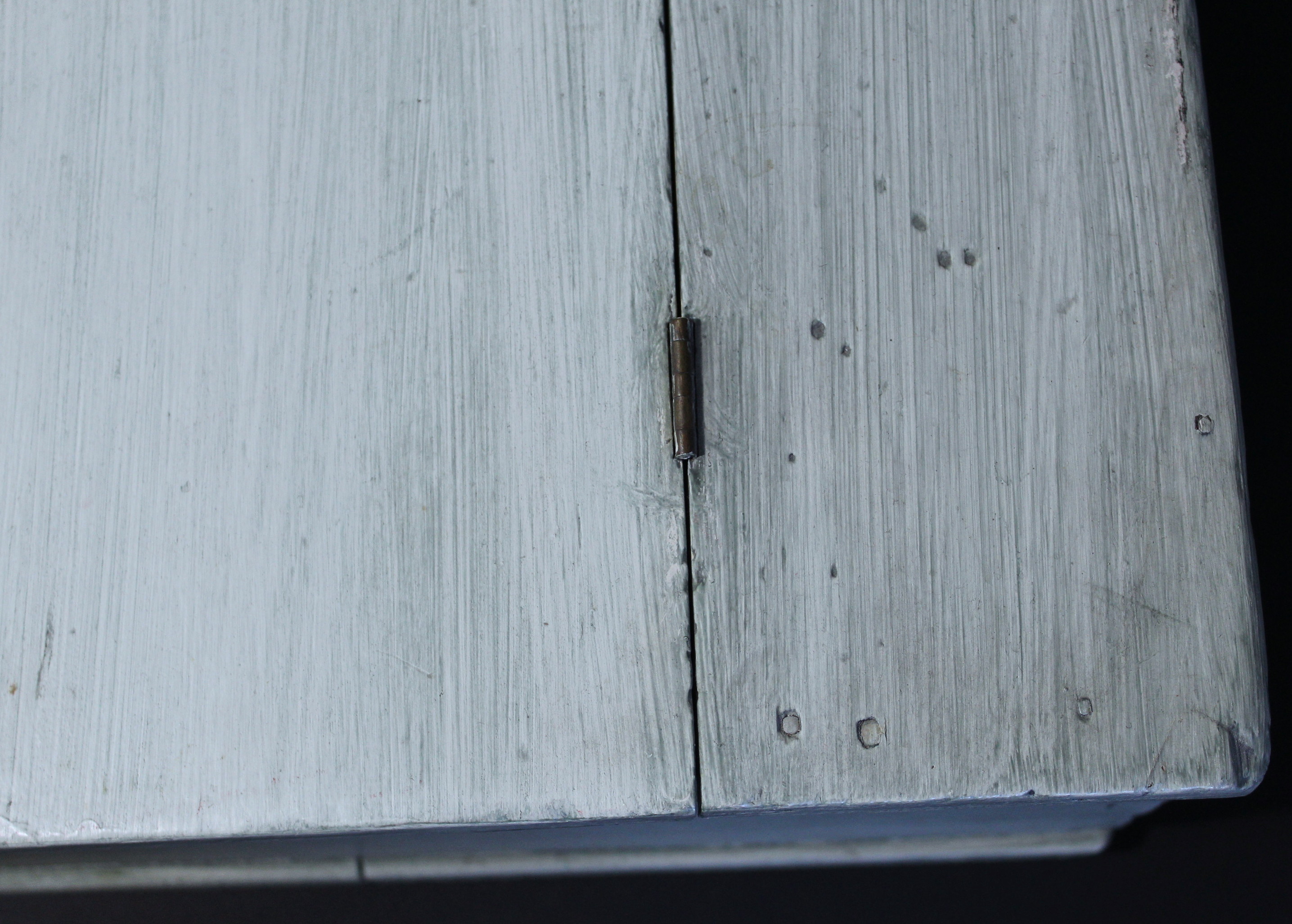 Vintage Writing Desk and Antique Sterling Picture Frame