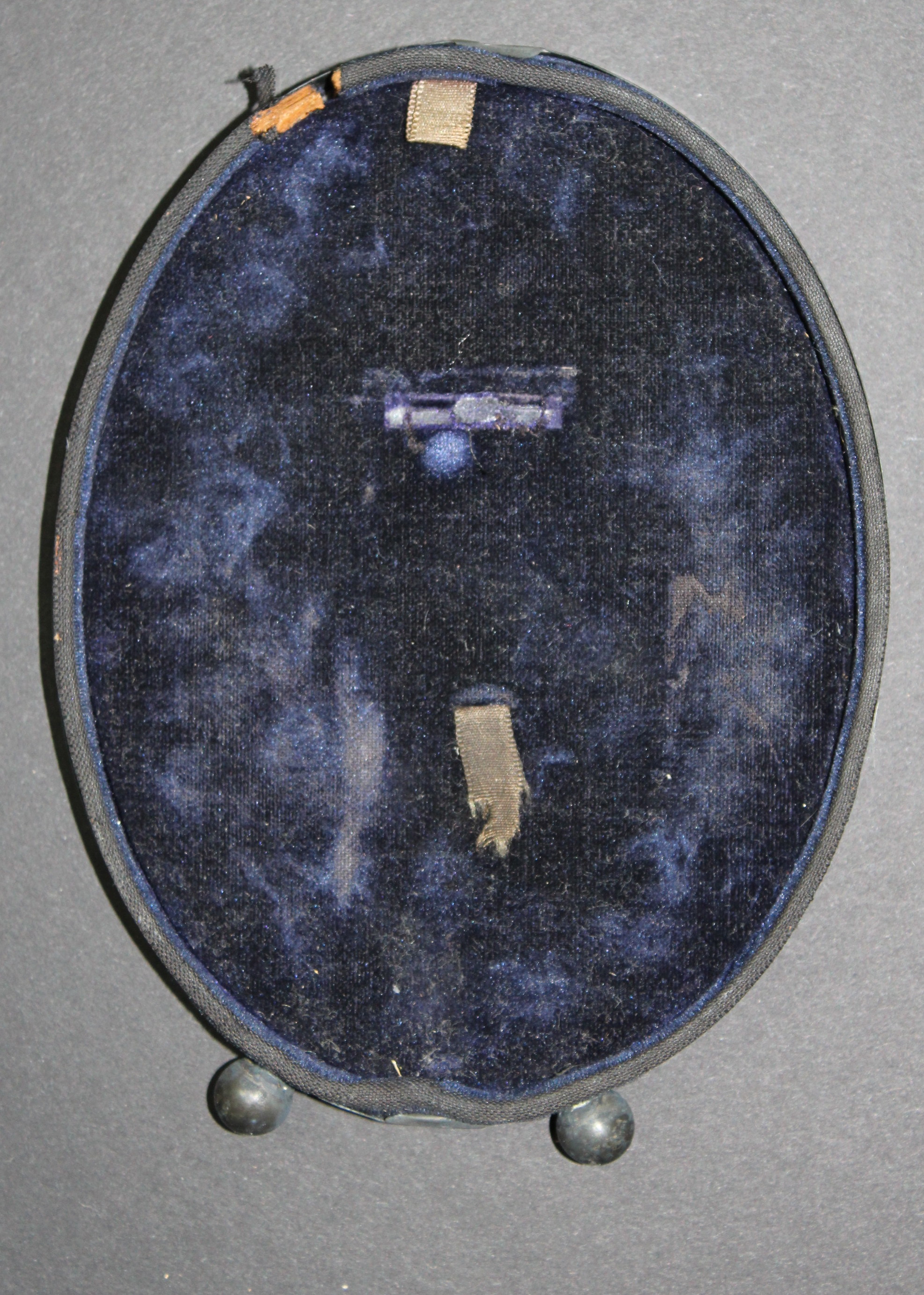 Vintage Writing Desk and Antique Sterling Picture Frame