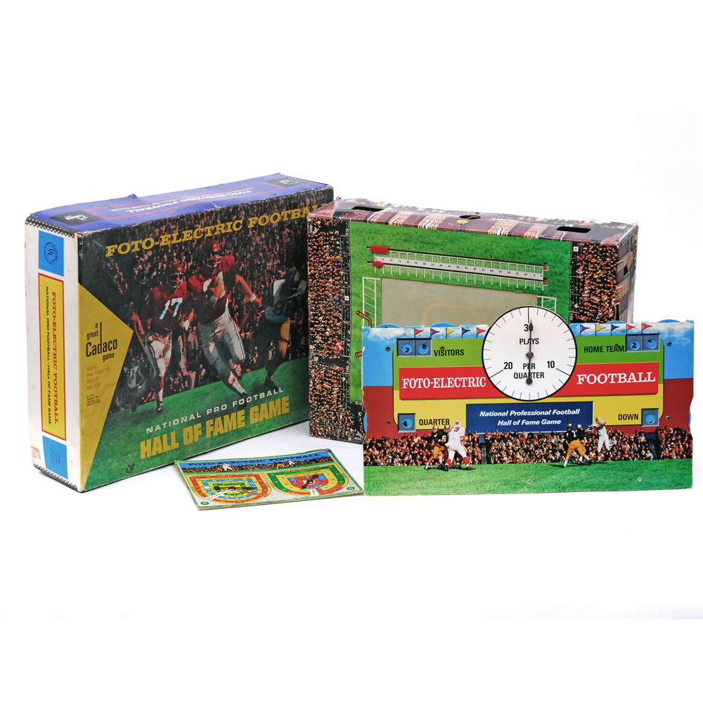 Vintage Foto-Electric Football Hall of Fame Game