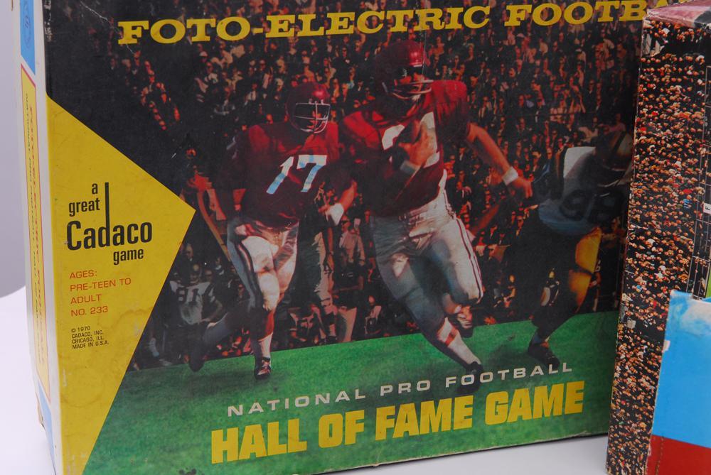 Vintage Foto-Electric Football Hall of Fame Game