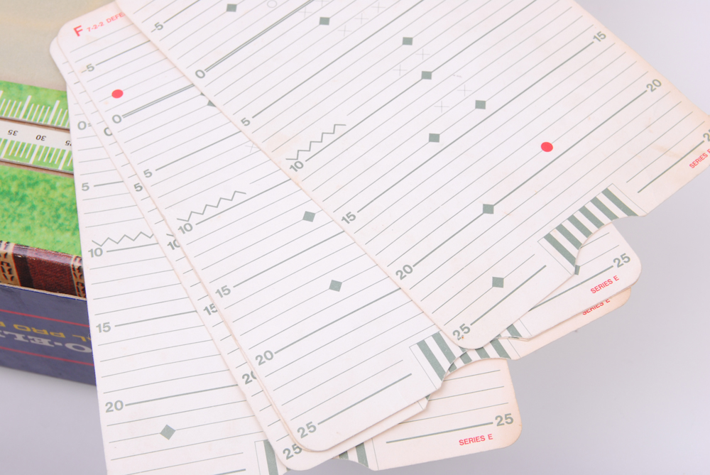 Vintage Foto-Electric Football Hall of Fame Game