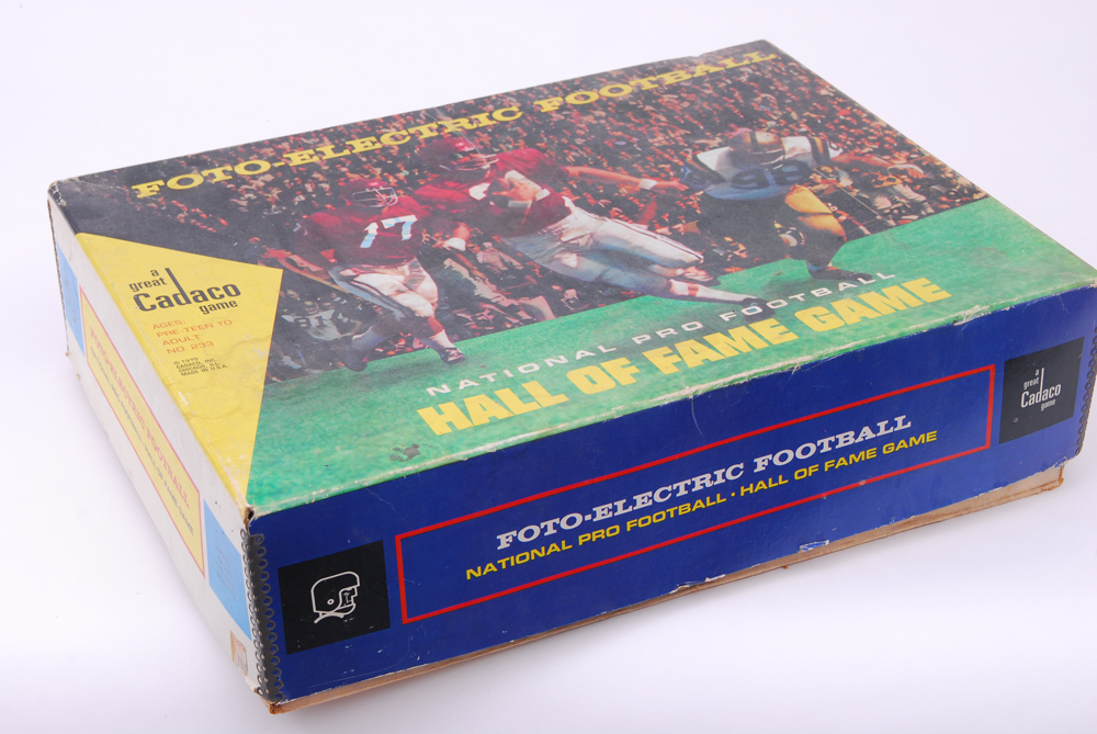 Vintage Foto-Electric Football Hall of Fame Game