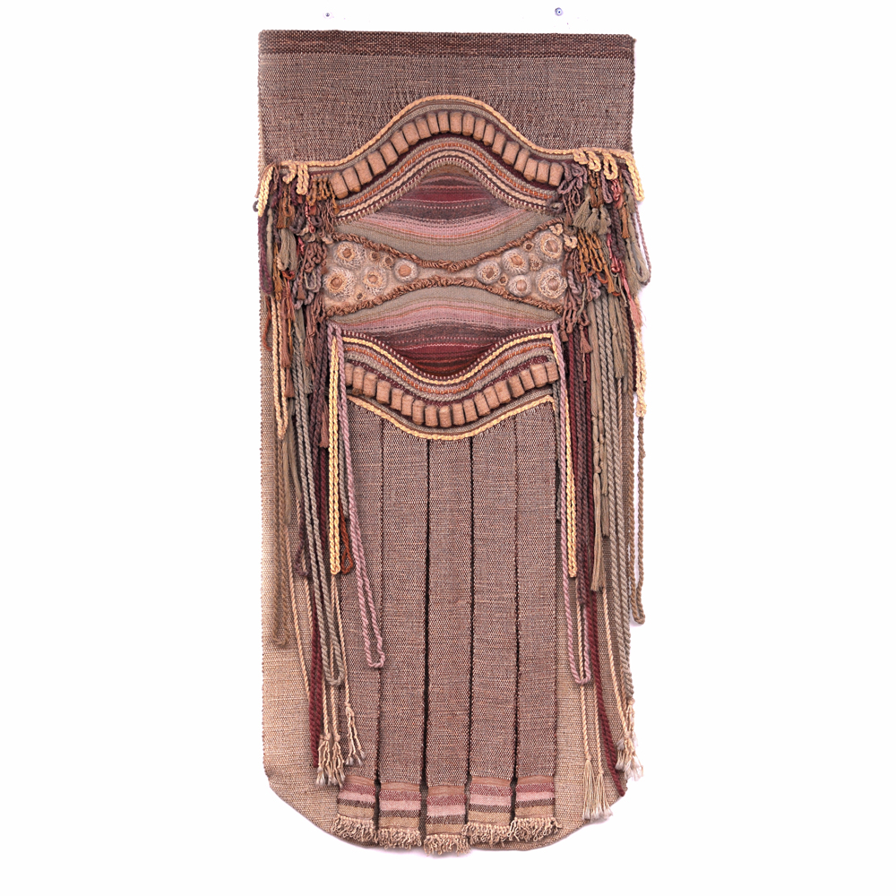 Handmade Hanging Fiber Art Sculpture