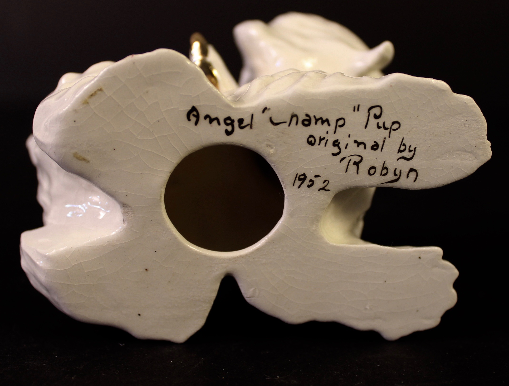 Vintage Italian Donkey Planter and Porcelain Dog Figure