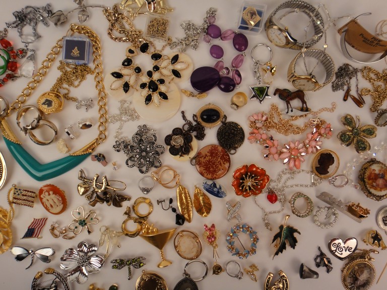 Large Collection of Costume Jewelry